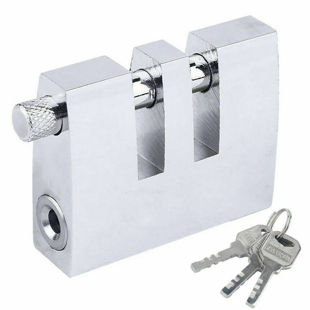 Universal Auto Car Brake Clutch Pedal Lock Stainless Anti-Theft Security UK