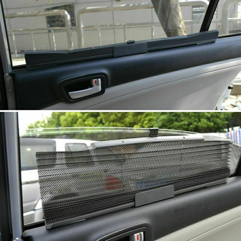 Sun Shade Side Rear Window Sun-shading Curtain Car Retractable Roller Blind