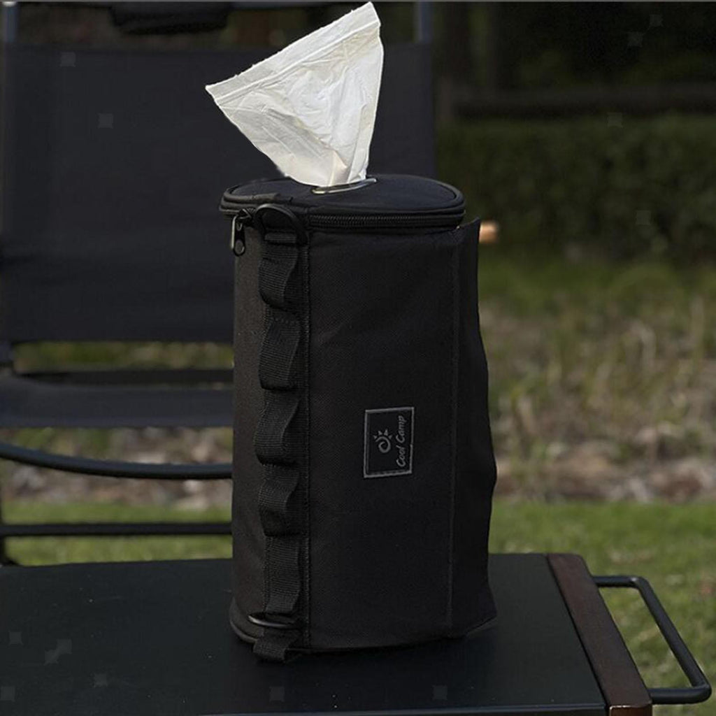 Camping Roll Paper Bag Portable Tissue Holder for Kitchen Bathroom Cooking