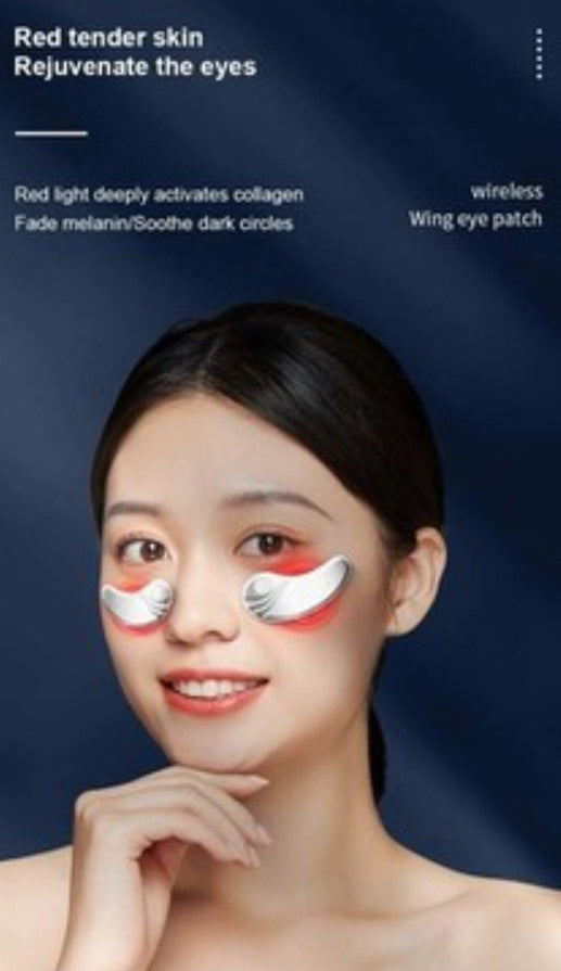 New Newtiful Eye Pods - 2026 New Portable Red Light Under-Eye Massager Patches