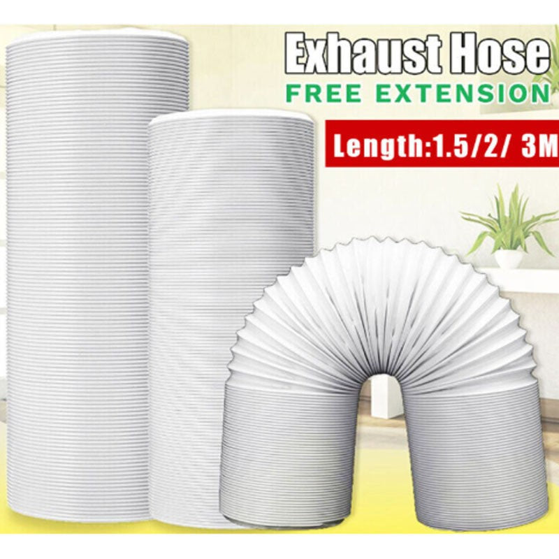 Flexible Telescopic Air Conditioner Exhaust Hose Mobile Air Conditioning 2M/3M