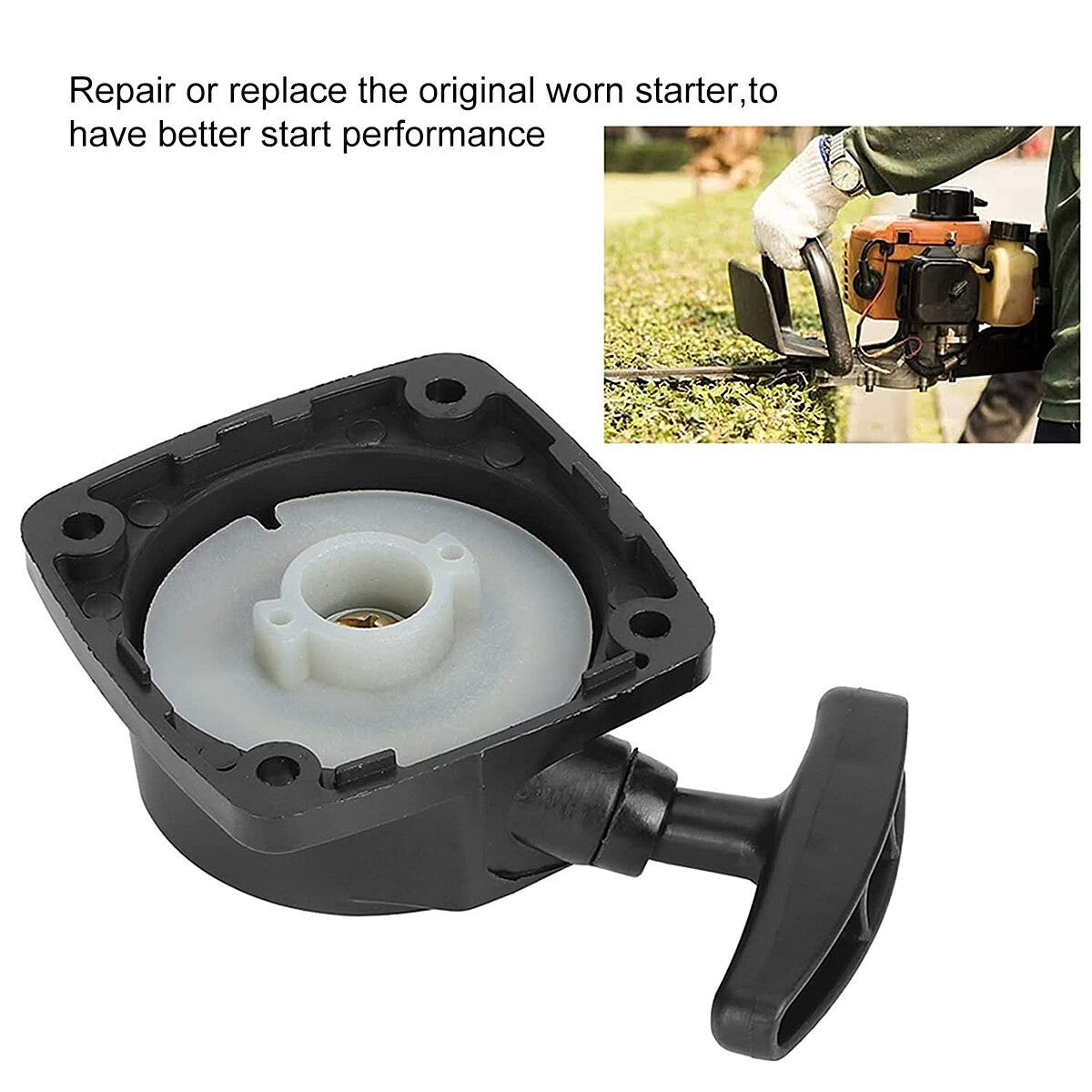 Universal Recoil Starter Pull Start For Petrol Brush Cutter Strimmer Trimmer