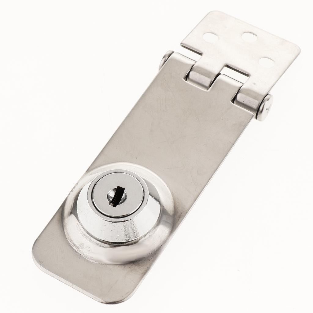 Boat Marine 304 Stainless Steel Heavy Duty Hardware Hasp Door Lock Hinge