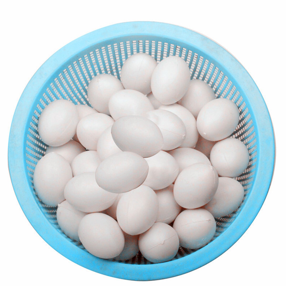 10 x Plastic Eggs Dummy Fake Eggs For Racing Homing Pigeons Hatch Pigeo Solid