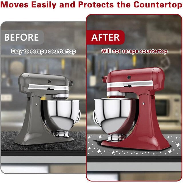 Mixer Mover Sliding Mat for KitchenAid Mixer 4.5-5 Qt Tilt-Head Stand Mixer Pad