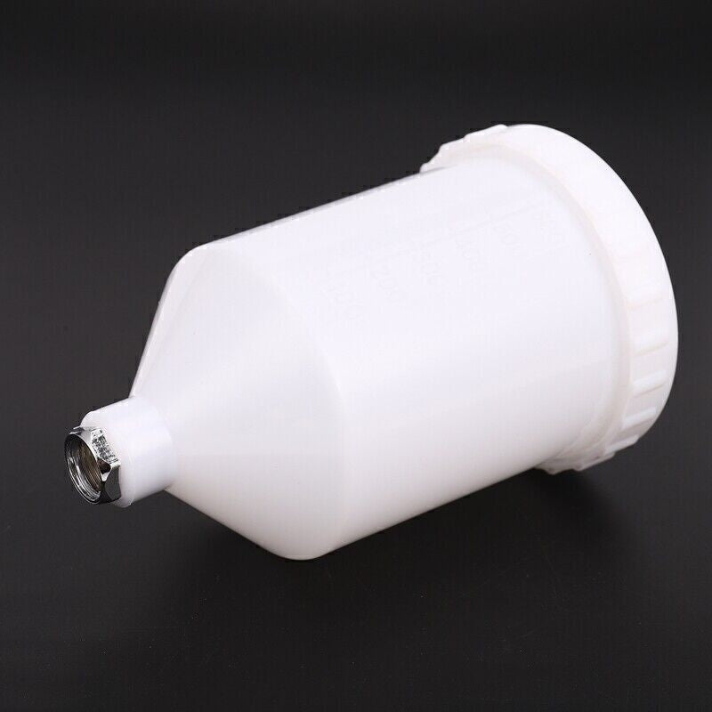 Spray Gun Cup Pot Paint Replace 600ML For Devilbiss GTI / TEKNA Pro Pri FLG New