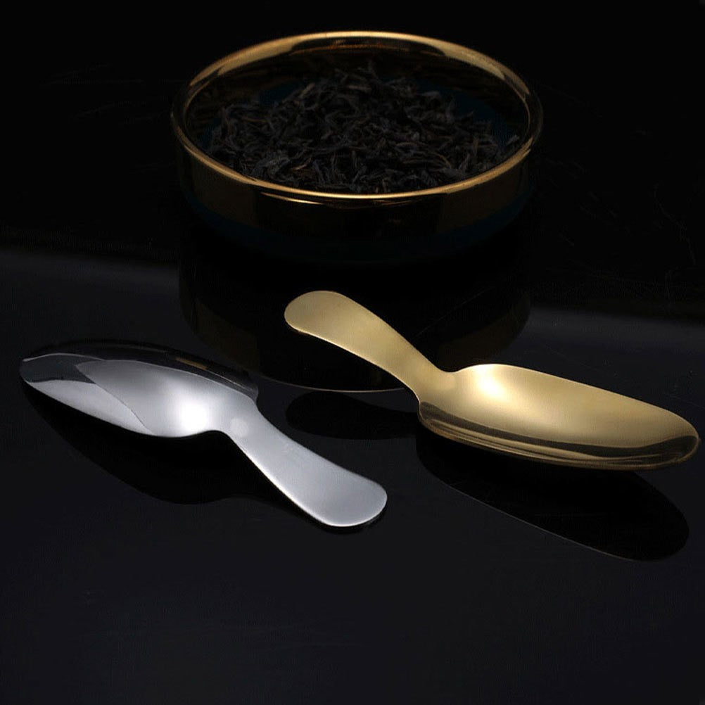 4 Pcs304 Small Scoop Household Ice Cream Short Handle Spoons Kitchen Scoops