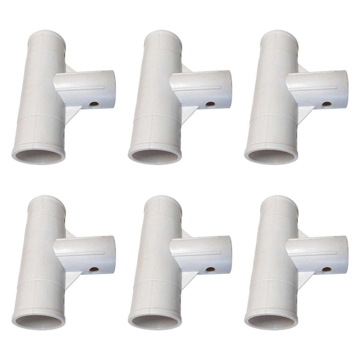 6Pcs T Joint Spare Parts for 28273 above Rectangle Frame Pools 4.5 x 2.2 M.*