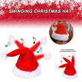 Christmas Xmas Novelty Santa Hat Cap For Musical Singing Moving Dancing Toy Gift