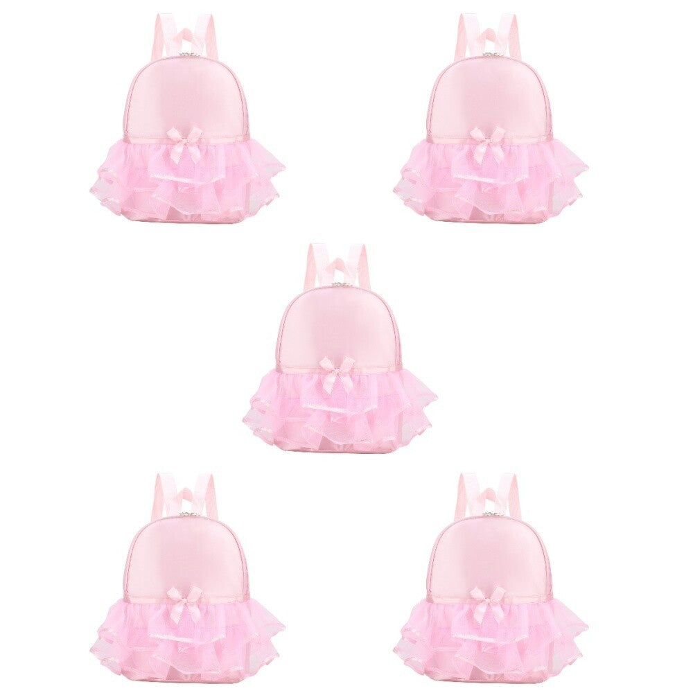 5 Pack Dancing Bag for Girls Ballet Bags Dance Backpack Schoolbag