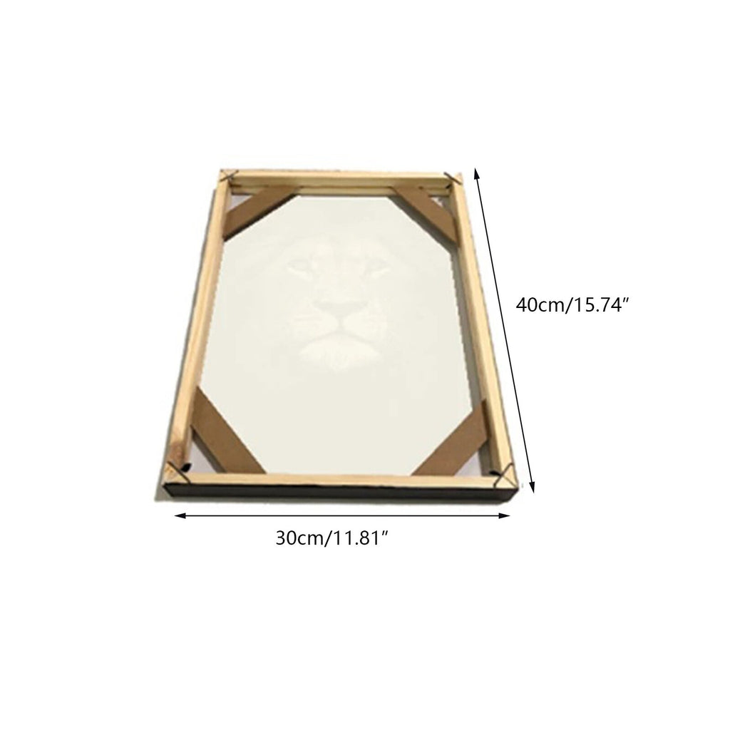 New 3 Sizes DIY Wooden Photo Frames Kit For Canvas Painting Art Stretcher Strip
