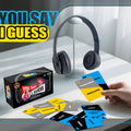 YOU SAY I GUESS-The hilarious headphone-wearingtemibie lip-reading pary game