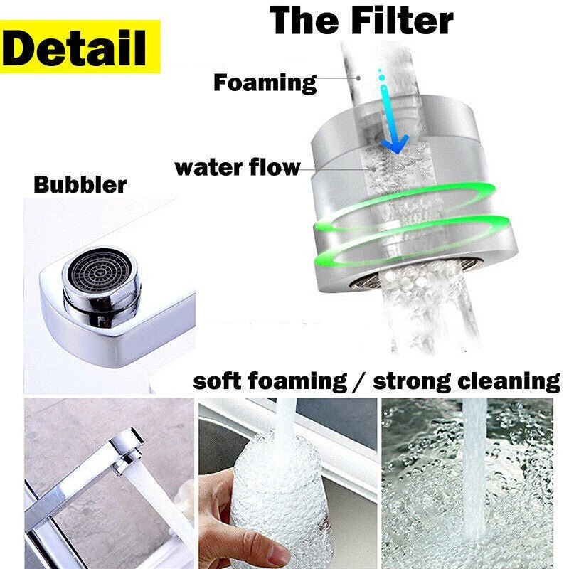Bathroom Mixer Taps Basin Tap Chrome Wash Sink Mono Lever Modern High Quality