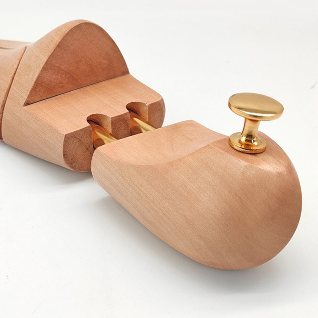 Adjustable Wood Men's Shoe Stretcher Shoe Trees Shape Wood Pair of UK 8-11