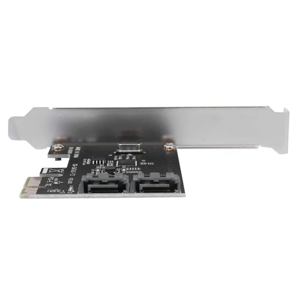 1X PCI Express PCIe to SATA3.0 6G 2-Port Expansion Controller Card Adapter