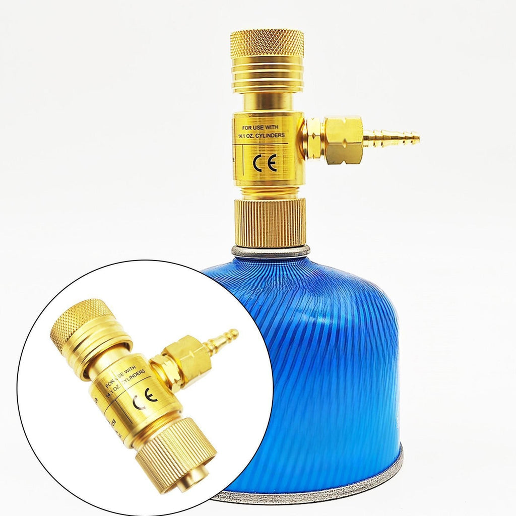 Mapp Transfer 7/16" Flat Tank Set Spare Parts Pressure Regulator Gas Valve