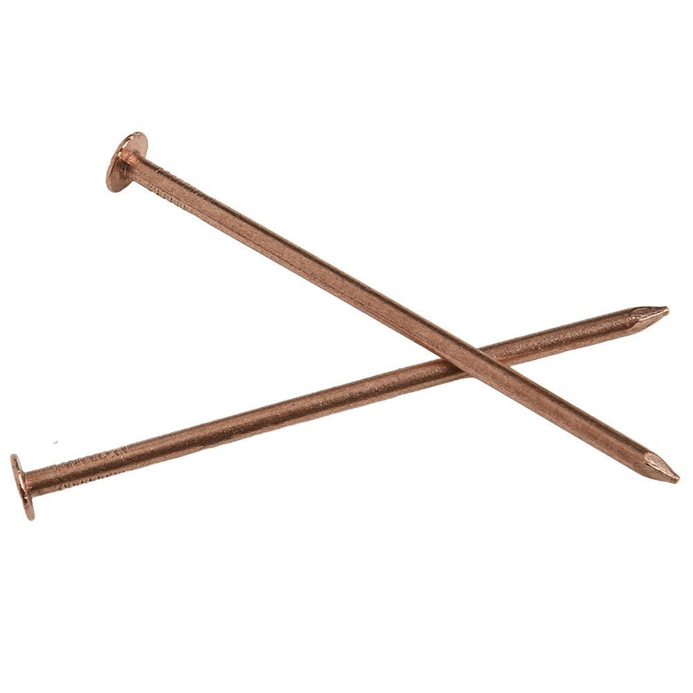 Copper Nails for Tree Stump Root For Killing 4 Inch Solid Copper Spikes