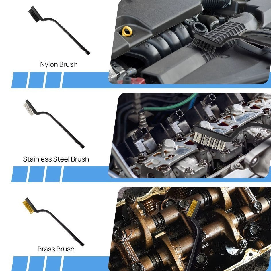 30PCS Automotive Cleaning Brush Set Soft Bristles Car Interior Wheel Wash Tools