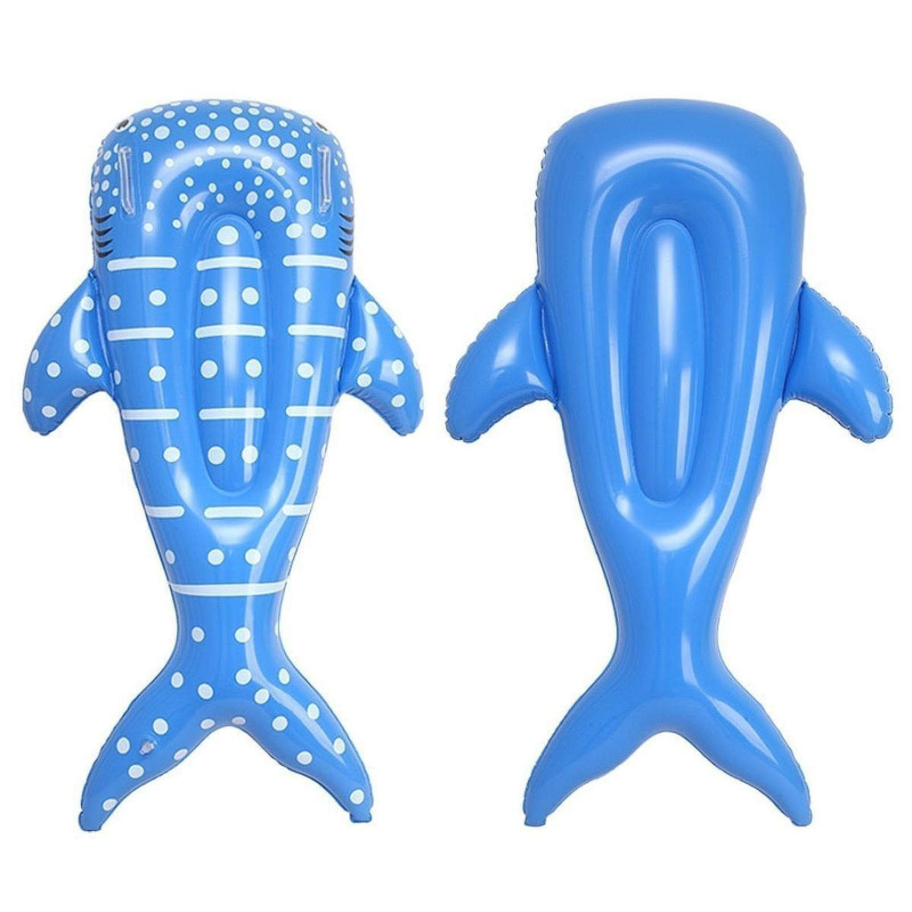 Kids Inflatable Whale Ride on Pool Float 47.2x29.5inch for Swimming Pools
