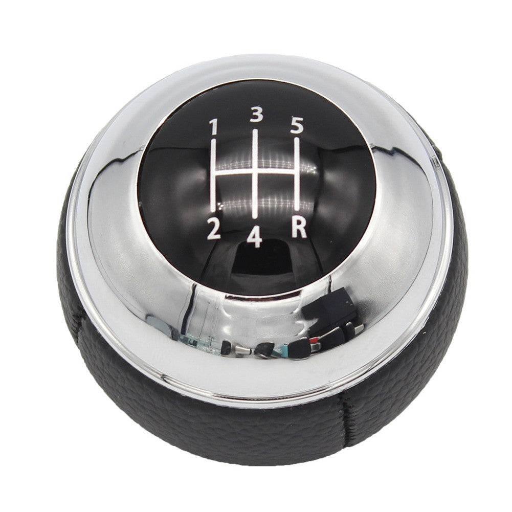 Gear Shift Knob Replacement for MINI For R50 R52 5 Speed ABS Black Silver