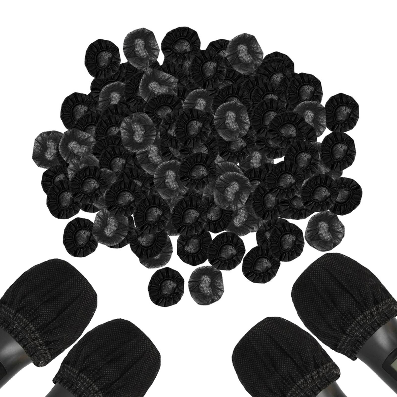200x Disposable Non-woven Microphone Cover Stage Mic Covers Protective