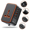 Travel Adapter Worldwide Plug UK EU US with USB-C Port Fast Charger Universal UK