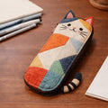 Cat Pencil Case Cartoon Pen Bag Stationery Storage Bag Students Gift