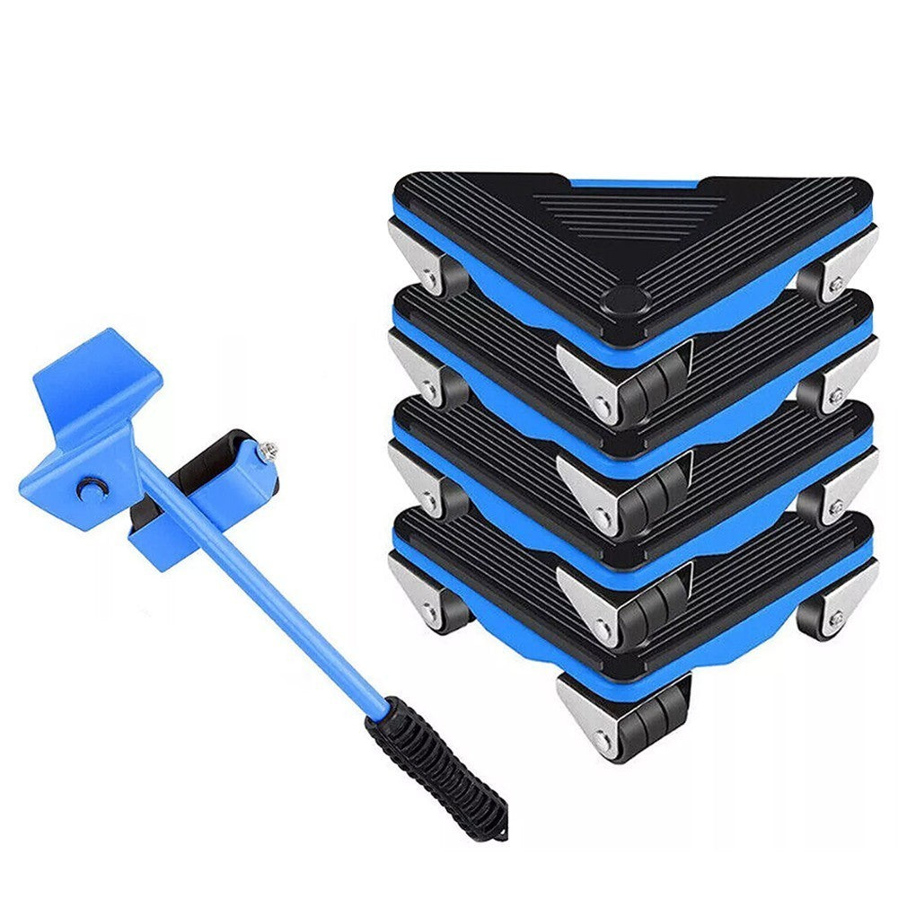 Heavy Duty Furniture Shifter Lifter Wheels Moving Slider Mover Removal Set Tool
