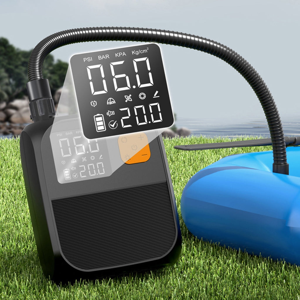 25PSI Electric Paddle Board Pump Rechargeable SUP Pump Portable Electric Pump