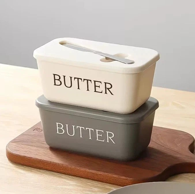 Butter Dish Box Storage Tray Container Sealed Storage Box Cheese Dish With Lid