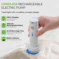 Low Noise Electric Vacuum Pump Portable Vacuum Bag Suction Pump  Travel