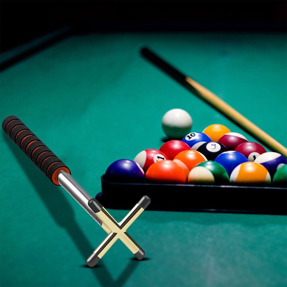 Billiards Pool Cue Stick Bridge Telescopic Snooker Cue Rest with Removable