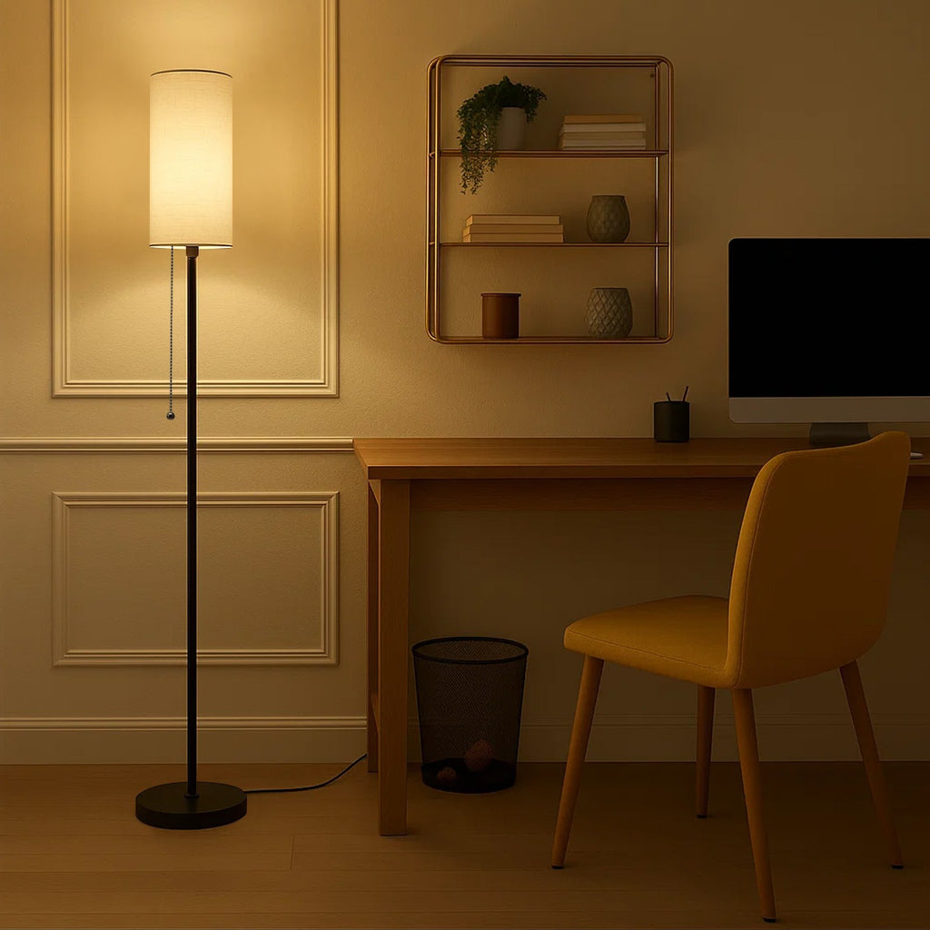 Floor Lamps for Living Room Standing Lamp with Lampshade 3 Color Temperatures