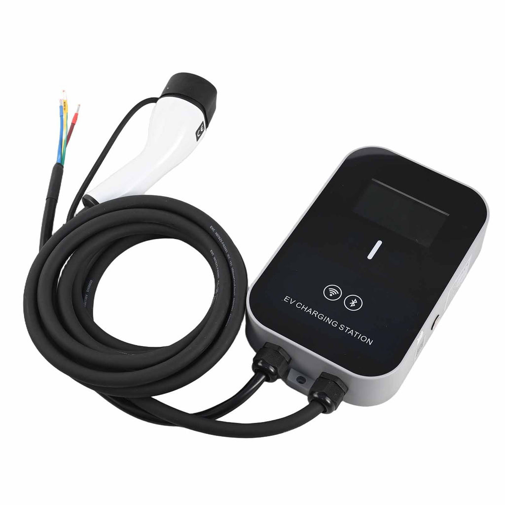 Car Charge Type 2 Electric Car Charging Station 32A 7KW EV Charger With 5M Cable