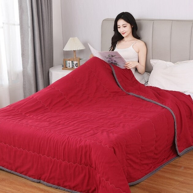 Double Sided Cooling Blanket Cold Effect Cooler Quilt New Conditioning Quilt UK