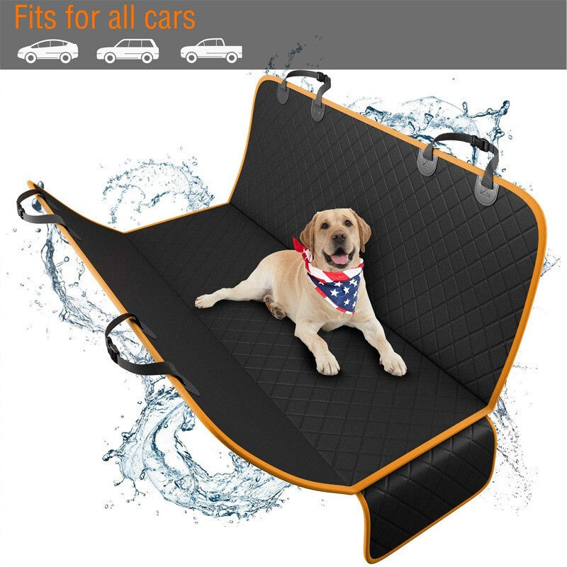 Pet Car Seat Cover Dog Safety Protector Mat Rear Back Seat Hammock Cushion UK