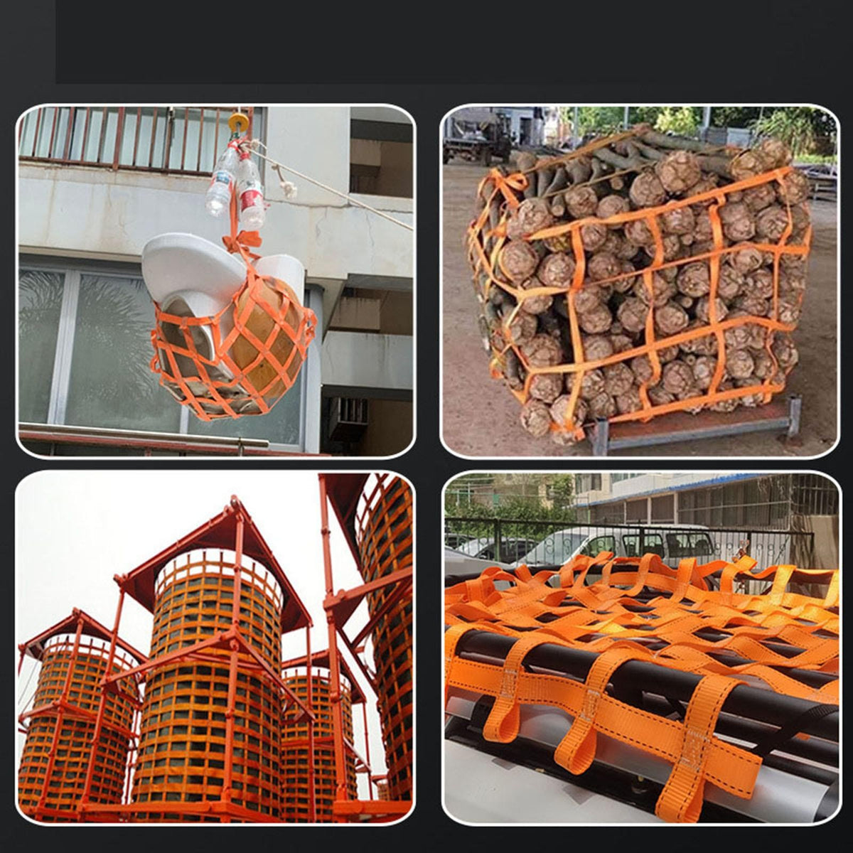 Polyester Webbing Cargo Net 1M² (Hoisting Sling Loading Safety)