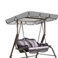 Replacement Canopy For Swing Seat 2/3 Seater Size Garden Park Hammock Top Cover
