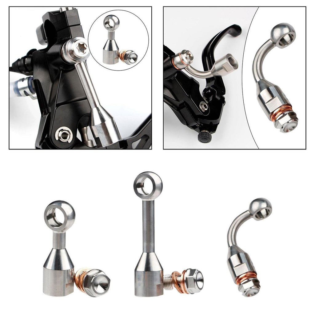 Brake Hose Extension Head Adapter Hydraulic Brake for Riding Bike Tool