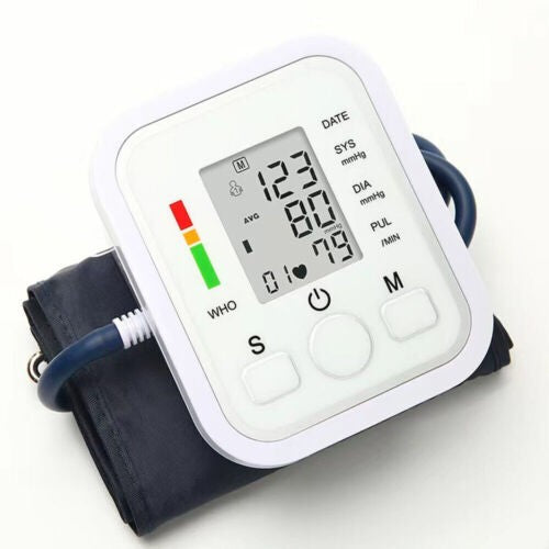 Digital Blood Pressure Monitor LCD Display & Voice Upper Arm Cuff BP Machine UK