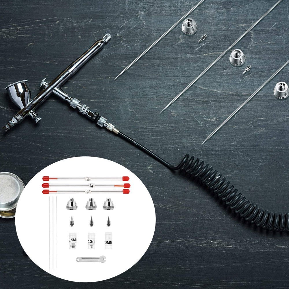 Needle Airbrushes Iwata Nozzle Accessories Replacement Set