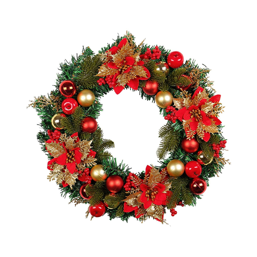 Christmas Wreath Christmas Decoration Hanging Larege Artificial Winter Holiday