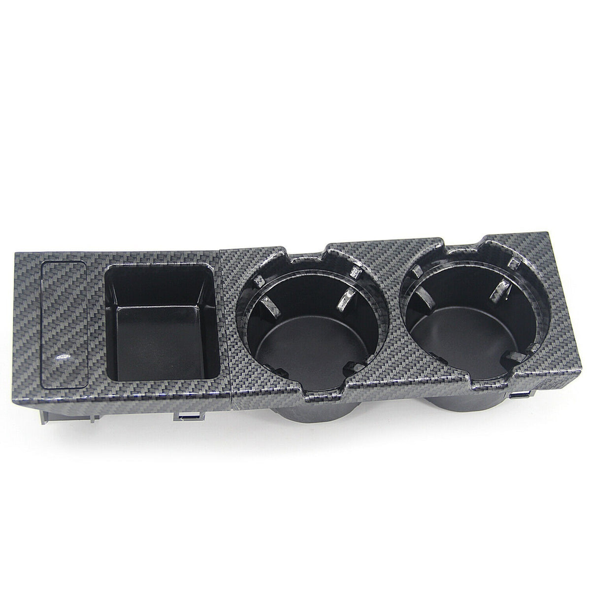 Carbon Fiber Style Center Console Cup Drink Holder For BMW 3 Series E46 1998-06!