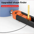 Profile Scribing Ruler Contour Gauge with Lock Precise Copy Irregular Shape Tool