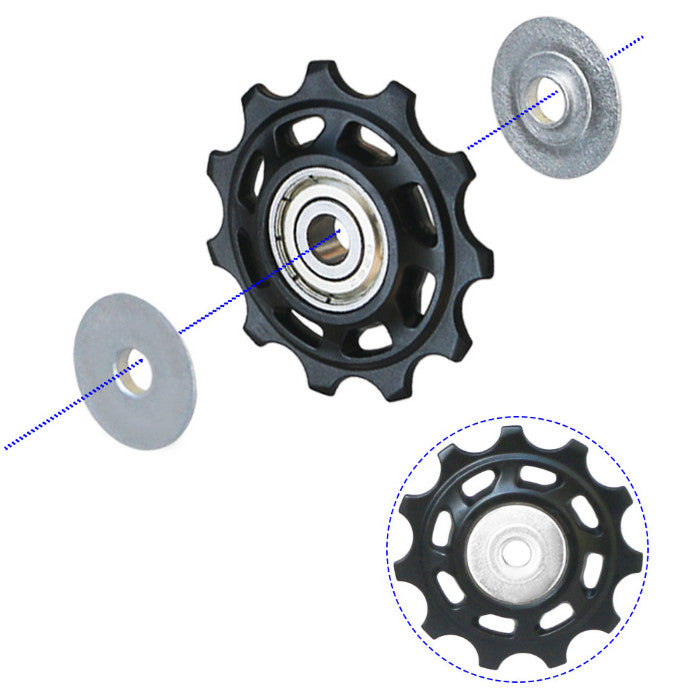 For-11Speed 2*Bicycle Rear-Derailleur Pulley,Wheel 12T