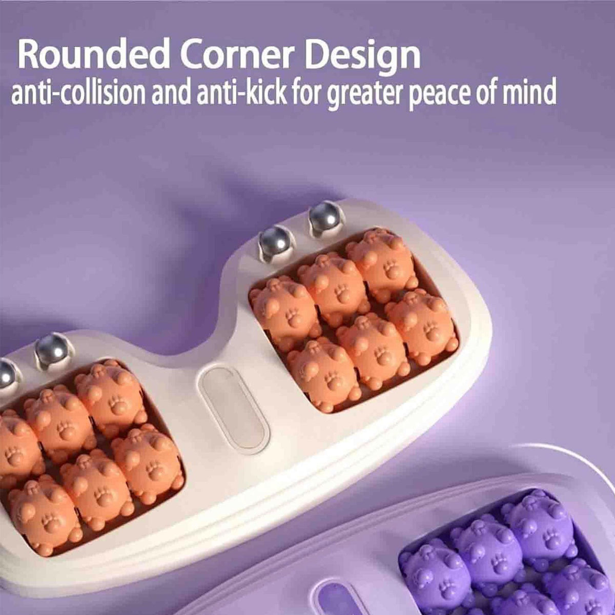 Foot Massager Roller Feet Acupressure Point Massage Pain Relief Relax Roller Leg