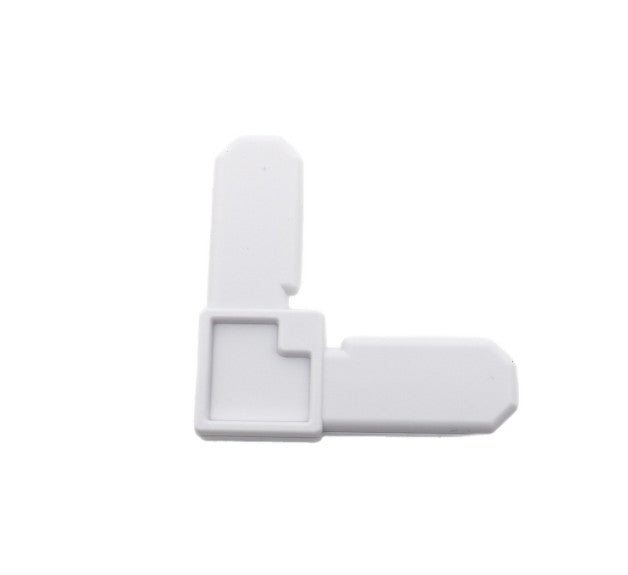 8pc Screen Frame Corner 5/16-Inch x 3/4-Inch White Plastic