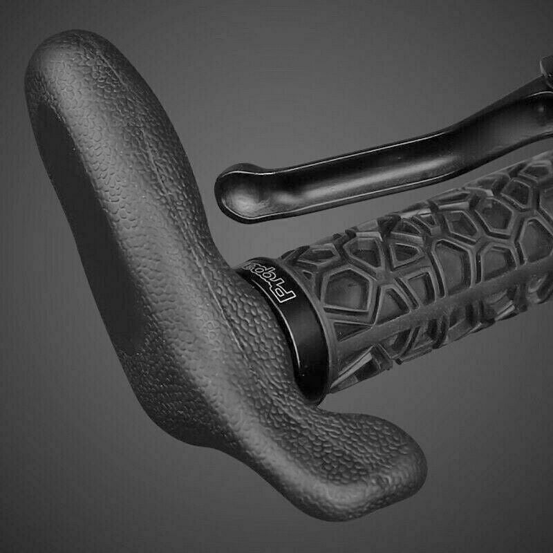 1 Pair Ergonomic Bar End Handlebar Grips Cycling Bicycle Mountain Bike MTB MC
