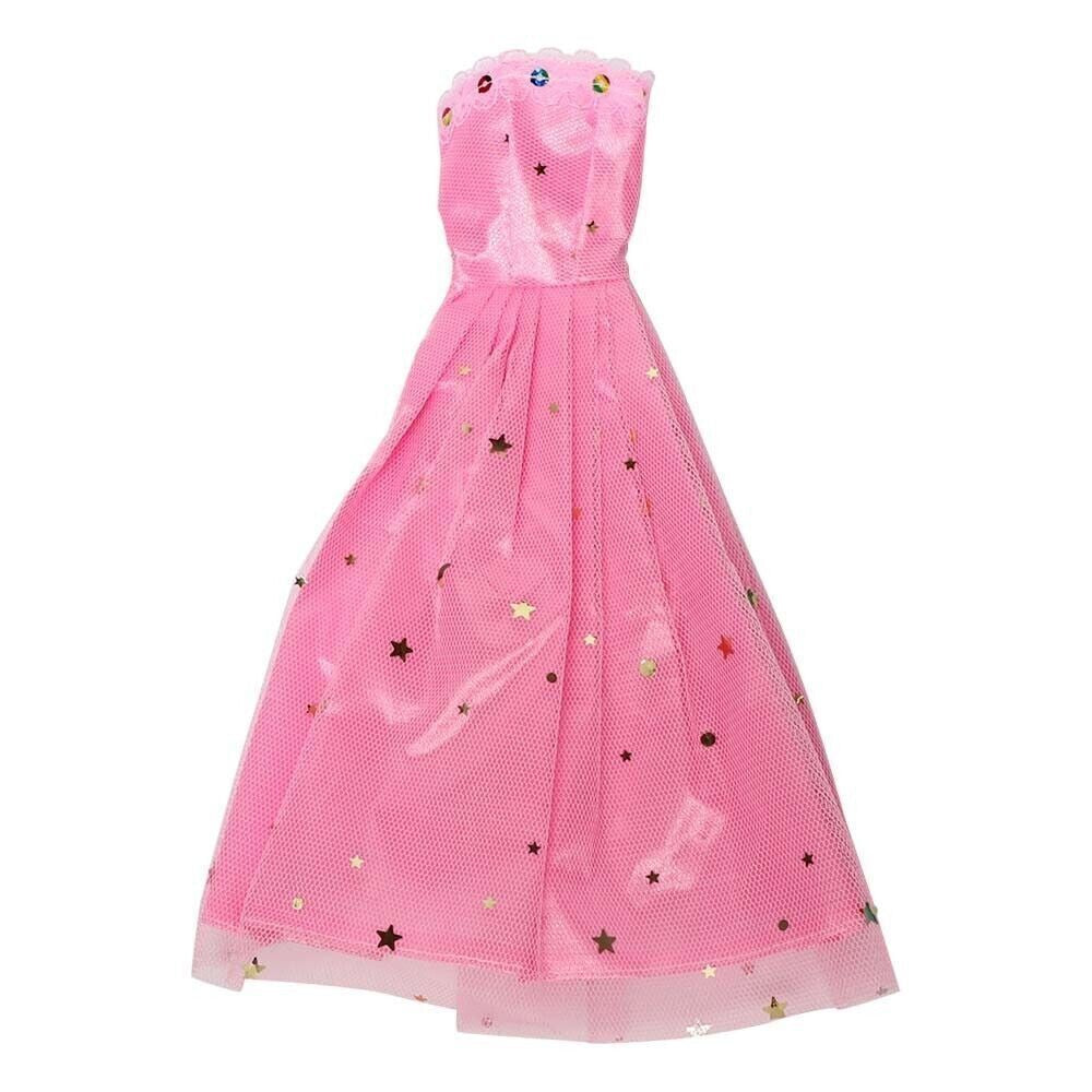 32/50Pcs Barbie Doll Clothes Bundle Dresses Shoes and Accessories Girl Toy Gift