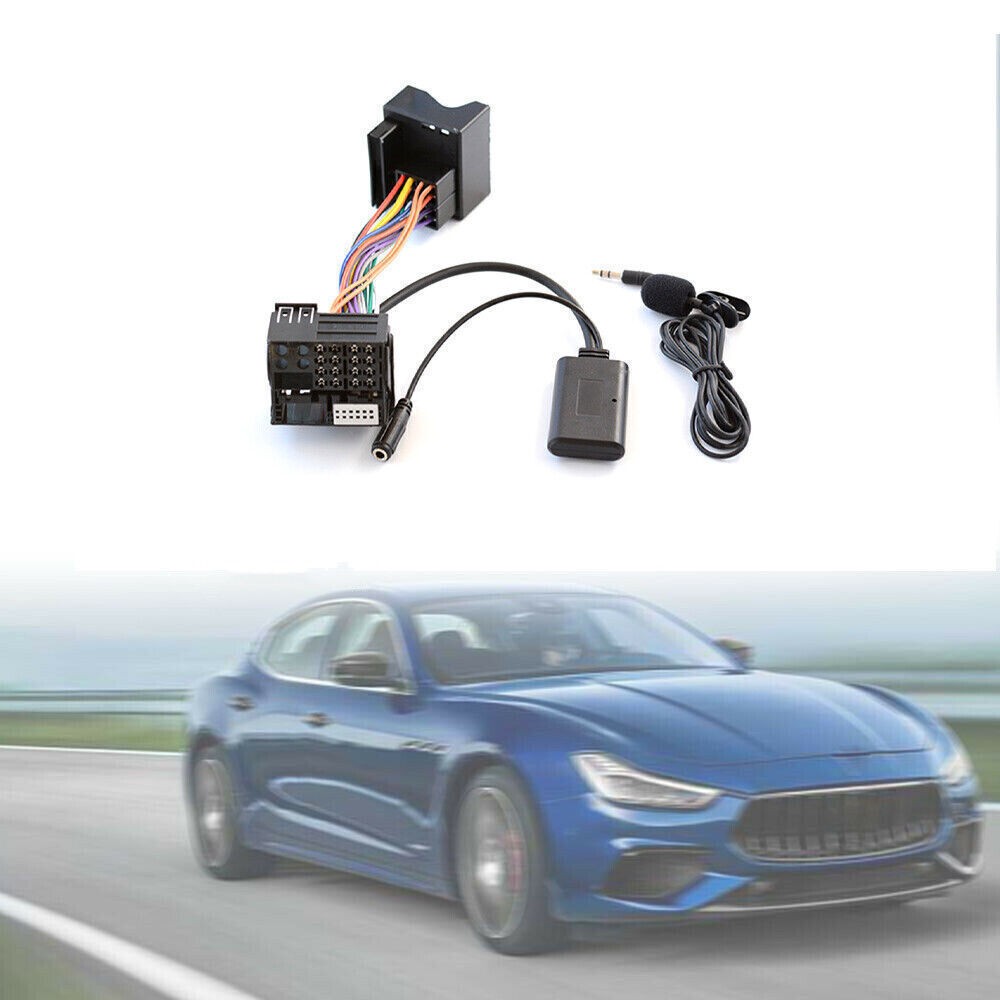 For BMW AUX Bluetooth 5.0 Car Radio Audio Cable Adapter E60 E66 E82 E87 E90 E92